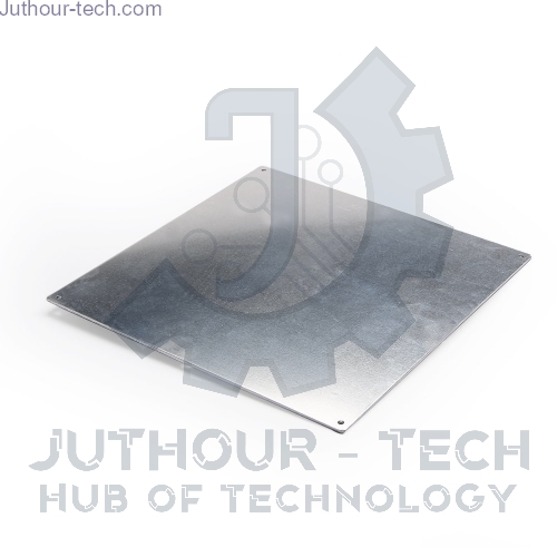 3D Printer Print Surface Silver 300x300mm - 3mm