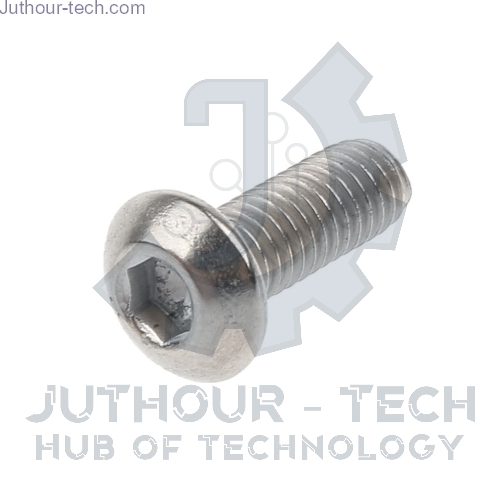 M3x6mm High Tensile Socket Button Head Screws Silver - Pack 50