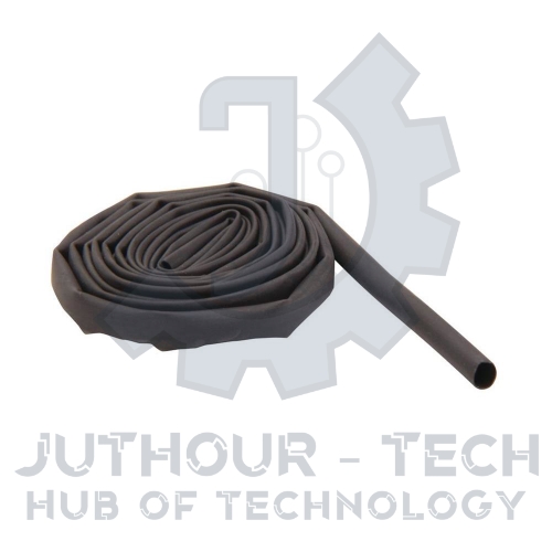 Picture of Heat Shrink 5mm - Black Color (1 Meter)