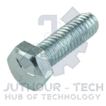 M5x25mm Hexagonal Steel Machine Screw - Pack 20