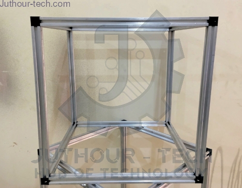 HyperCube 3D Printer Frame Kit 41.5 x 41.5 Silver
