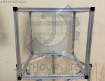 HyperCube 3D Printer Frame Kit 53 x 53 Silver