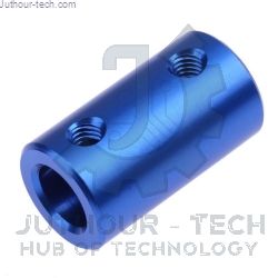 Rigid coupler 5mm to 8mm stepper motor Shaft coupling ( Blue )