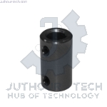 Rigid coupler 5mm to 8mm stepper motor Shaft coupling for 3d printer ( Black )