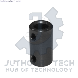 Rigid coupler 5mm to 8mm stepper motor Shaft coupling for 3d printer ( Black )