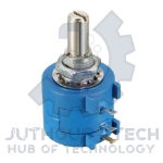 Potentiometers-20K Ohms-10-Turn Rotary Wire Wound Precision Potentiometer