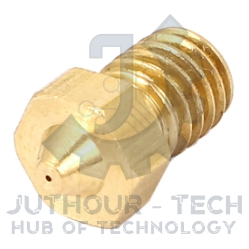 صورة 0.5mm E3D V5&V6فوهه لأخراج الخيوط البلاستيك للطابعه ثلاثية الابعاد من النحاس  نوع جي-هيد 