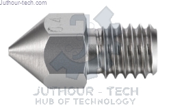 0.8mm MK8 Extruder Nozzle ( Stainless Steel ) SIde