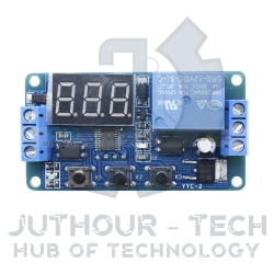 12V LED Automatic Control Switch Relay Module Front