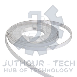 1Meter GT2 Timing Belt White PU With Steel Core 2GT-6MM GT2 Open Timing Belt for 3D Printer RepRap Prusa