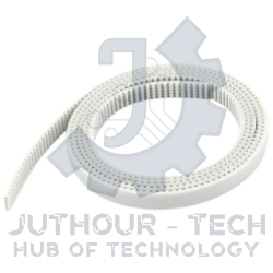 1Meter GT2 Timing Belt White PU With Steel Core 2GT-6MM GT2 Open Timing Belt for 3D Printer RepRap Prusa