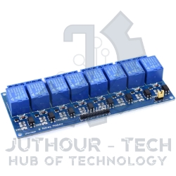 8 Channel Relay Module With Optocoupler for Arduino AVR PIC RPI