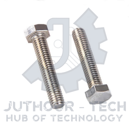 M5x25mm Hexagonal Steel Machine Screw - Pack 20