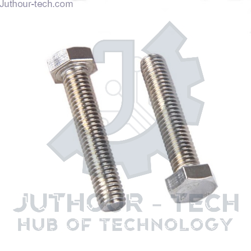 M5x40mm Hexagonal Steel Machine Screw - Pack 20