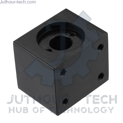 t8 leadscrew housing nut black  Side