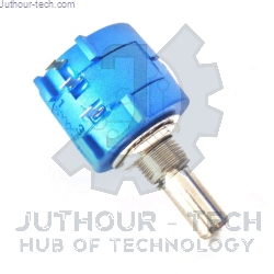 Potentiometers-5K Ohms-10-Turn Rotary Wire Wound Precision Potentiometer