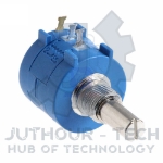 Potentiometers-20K Ohms-10-Turn Rotary Wire Wound Precision Potentiometer	