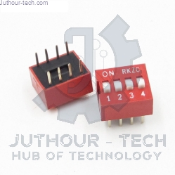 4Position DIP Switch 2.54mm	