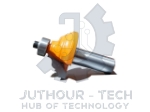 Router Drill Bit D: 45mm H: 22mm Shank: 12 Side