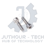 M4x30mm High Tensile Socket Head Cap Screws (White) - Pack 50