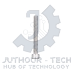 M4x30mm High Tensile Socket Head Cap Screws (White) - Pack 50
