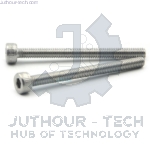 M4x35mm High Tensile Socket Head Cap Screws (White) - Pack 50