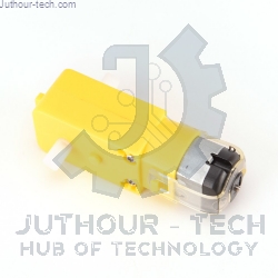 DC Geared Motors for Robots Straight Shaft	
