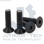M4x30mm High Tensile Socket Countersunk Screws - Pack 50