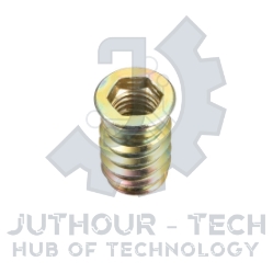 M6 Hex Furniture Nut For Wood - Pack 50