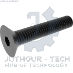 M5x10mm High Tensile Socket Countersunk Screws - Pack 50