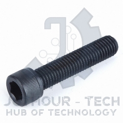 M3x50mm High Tensile Socket Head Cap Screws (Black) - Pack 50