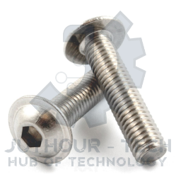 M5x30mm Socket Flanged Button Head Screws - Pack 50