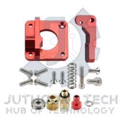 MK8-RED EXTRUDER-LEFT (Long Arm )