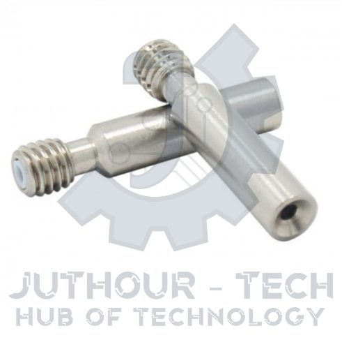 MK8 Extruder Throat PTFE Lined