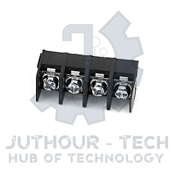 Barrier Terminal Block 4 Pin Pitch 7.62mm