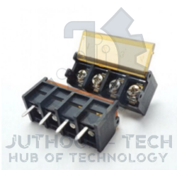 Barrier Terminal Block 4 Pin With Cover Pitch 9.5mm