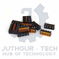 Barrier Terminal Block 4 Pin With Cover Pitch 9.5mm