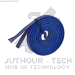 1 Meter 4 Pin Cable For Nema Stepper Motors (Without Pin Headers)