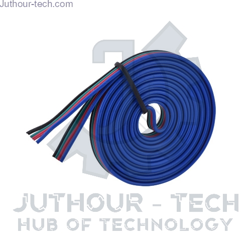 1 Meter 4 Pin Cable For Nema Stepper Motors (Without Pin Headers)