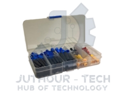 Terminal Box with heat shrink and labels