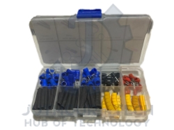 Terminal Box with heat shrink and labels
