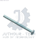 M3x50mm Phillips Steel Machine Screw Pan Head - Pack 50