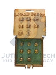 J-Head Nozzle Brass Pack ( 0.2 mm , 0.3 mm , 0.4 mm , 0.5 mm , 0.6 mm , 0.8 mm , 1 mm )