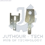 Right & Left X Axis Aluminum Plates Silver For 3D Printer