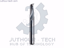 End mill 1 flute 2mmx8mm for aluminum Shank :3.175