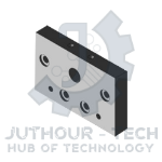 End Mount For Local Egyptian C-Beam Silver (Aluminum) 12mm