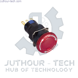 Emergency Push Button 3pin - 16mm Size