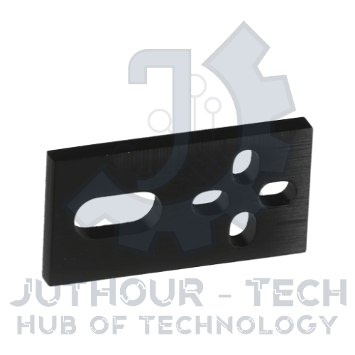 Micro Limit Switch Plate Black (Aluminum)