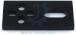 Micro Limit Switch Plate Black (Aluminum)