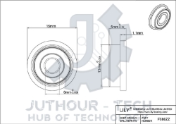 F686ZZ Bearing 6x13x5